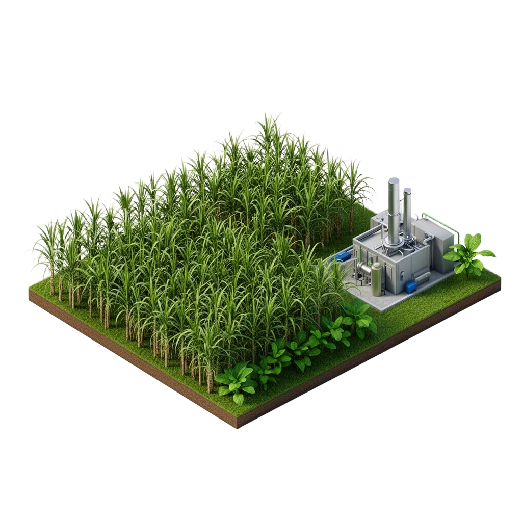 CO₂ biogênico + biofertilizante